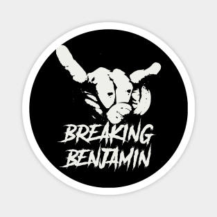 breaking benjamin horn sign Magnet